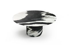 Tavolo rotondo in marmo Panda&nbsp;OCEL - STONE VALLEY