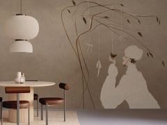 Carta da parati&nbsp;FUR HAT - STUDIJO WALLART