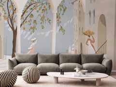 Carta da parati&nbsp;TANGERINE - STUDIJO WALLART