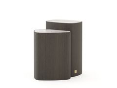 Tavolino monolitico in legno a forma libera con piano in marmo&nbsp;DOLOMITES - MADE TO LAST LDA