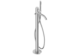 Miscelatore per vasca da terra in acciaio inox&nbsp;CAVE 0255124X - SUPER INOX