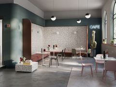 Pavimento/rivestimento in materiale riciclato effetto terrazzo veneziano&nbsp;HAPPY TERRAZZO - INNOVATIVE STONE TECHNOLOGIES