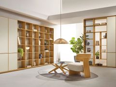 Arredi living in legno massello&nbsp;Soggiorno - TEAM 7 NAT�RLICH WOHNEN