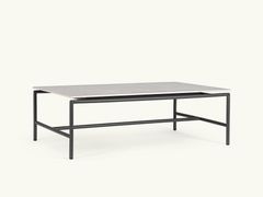 Tavolino da giardino rettangolare in ceramica&nbsp;DUARA - TEPORIA