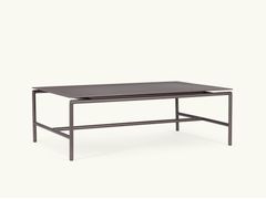 Tavolino da giardino rettangolare in alluminio&nbsp;DUARA - TEPORIA