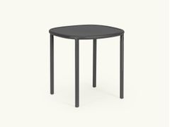 Tavolino rotondo in alluminio&nbsp;GRECALE - TEPORIA