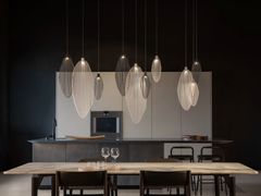 Lampada a sospensione a LED in metallo&nbsp;HARPE - TERZANI