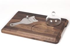 Tagliere da tartufo rettangolare in noce&nbsp;ACGCBTA010NO | Tagliere - OFFICINE GULLO