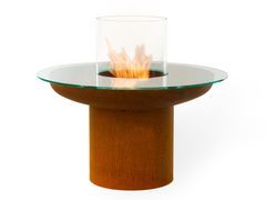 Tavolino con caminetto integrato&nbsp;TONDO TABLE - PLANIKA