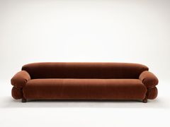 Divano lineare in velluto&nbsp;GRAND SESANN - TACCHINI ITALIA FORNITURE