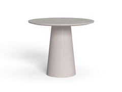 Tavolo da giardino rotondo in alluminio e gres&nbsp;DOLCEVITA ALU - TALENTI