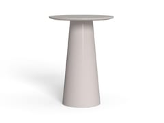 Tavolo da giardino rotondo alto in alluminio e gres&nbsp;DOLCEVITA ALU - TALENTI