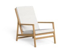 Poltrona da giardino in teak con braccioli&nbsp;OLIVER - TALENTI