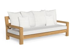 Divano da giardino in teak a 3 posti&nbsp;OLIVER - TALENTI