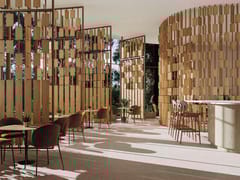 Sistema divisorio modulare in WPC&nbsp;AXEL - PL�STICOS VITERS