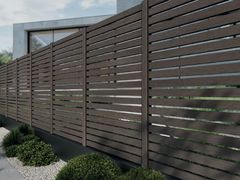 Recinzione decorativa WPC per esterni&nbsp;BASTION - PL�STICOS VITERS