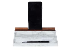 Portapenne / Accessorio per smartphone e tablet in marmo Tech-Tray - HATT - DESIGNING ATTITUDE