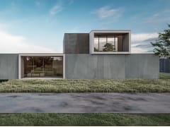 Pannello per facciata in alluminio ultra-sottile&nbsp;ULTRALIGHT FA�ADE - OVERLINE - TECNOGRAFICA