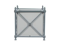 FIORIERA IN ALUMINIO - BLU&nbsp;1800 - TECTONA