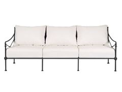 Divano 3 posti in alluminio - Nero&nbsp;1800 - TECTONA