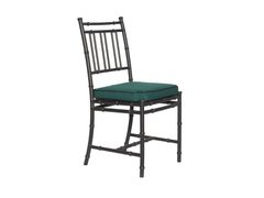 Sedia in alluminio nero &nbsp;BAMBOO - TECTONA