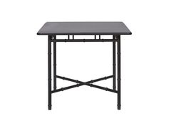 Tavolo da giardino quadrato in alluminio&nbsp;BAMBOO - TECTONA