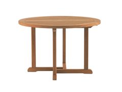 Tavolo rotondo in teak&nbsp;BARKLEY - TECTONA