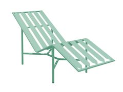 Lettino in acciaio inox - Verde&nbsp;COSIMO DE' MEDICI - TECTONA