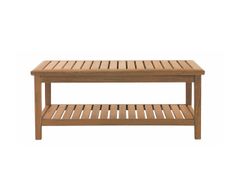 Tavolino rettangolare in teak&nbsp;DUXFORD - TECTONA