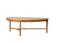 Tavolo basso ovale&nbsp;EXETER - TECTONA