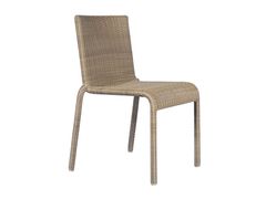 Sedia da giardino impilabile in resina intrecciata&nbsp;SHANGHAI - TECTONA