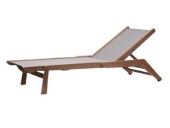 Lettino impilable Eden taupe&nbsp;SOUTHAMPTON - TECTONA