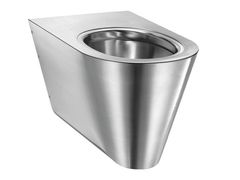 Wc pubblico sospeso in acciaio inox&nbsp;2054 - SANILINE BY THERMOMAT