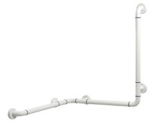 Maniglione bagno fisso ad angolo in alluminio estruso&nbsp;CSMAG-NY - SANILINE BY THERMOMAT