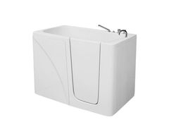 Vasca da bagno a tenuta stagna con porta e rubinetteria&nbsp;SLVAVCR1200XBC - SANILINE BY THERMOMAT