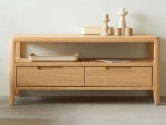Mobile TV in rovere con cassetti&nbsp;ARTO  - TICKET FOR THE MOON