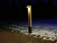 Paletto luminoso a LED in Accoya�&nbsp;CERANO - TIMBERLAB