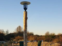 Lampione stradale a LED in legno&nbsp;GIRO - TIMBERLAB