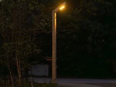 Lampione stradale a LED in legno&nbsp;STRATO - TIMBERLAB