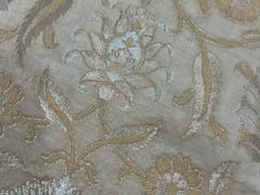 Tessuto lavorato a mano jacquard in seta&nbsp;BENARES ELEGANCE GOLD AND SILVER SILK - TOHORA IMPORT