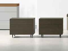 Comodino in legno con cassetti&nbsp;ARGO - TOMASELLA INDUSTRIA MOBILI