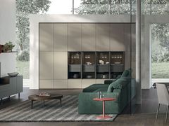Armadio in legno e vetro&nbsp;ATLANTE UNIT_AT230 - TOMASELLA INDUSTRIA MOBILI