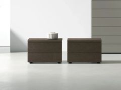 Comodino in legno con cassetti&nbsp;COOPER - TOMASELLA INDUSTRIA MOBILI