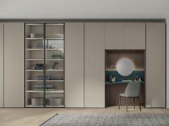 Armadio in legno con specchio&nbsp;LOGICA PLUS UNIT_07 - TOMASELLA INDUSTRIA MOBILI