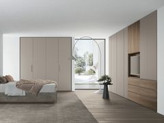 Armadio in legno con TV integrata&nbsp;LOGICA PLUS UNIT_08 - TOMASELLA INDUSTRIA MOBILI