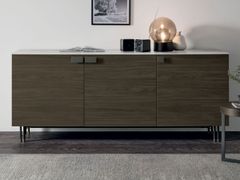 Madia in legno con ante a battente&nbsp;PROMETEO - TOMASELLA INDUSTRIA MOBILI