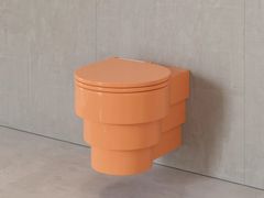 Wc sospeso in ceramica&nbsp;CALLIPYGE PESCA - TRONE