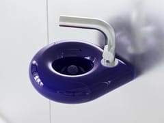 Lavabo da appoggio o sospeso in ceramica&nbsp;ORBE BLU - TRONE