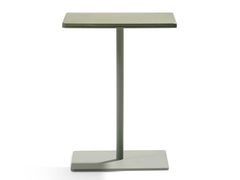 Tavolino quadrato in acciaio e cemento&nbsp;CREMINO - TRUE DESIGN