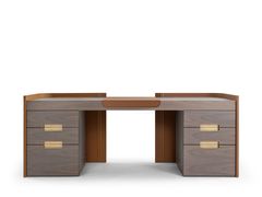 Scrivania con cassetti&nbsp;JAMES - TURRI